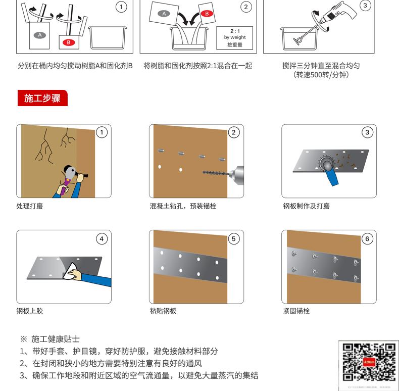 包钢贞丰粘钢加固施工过程